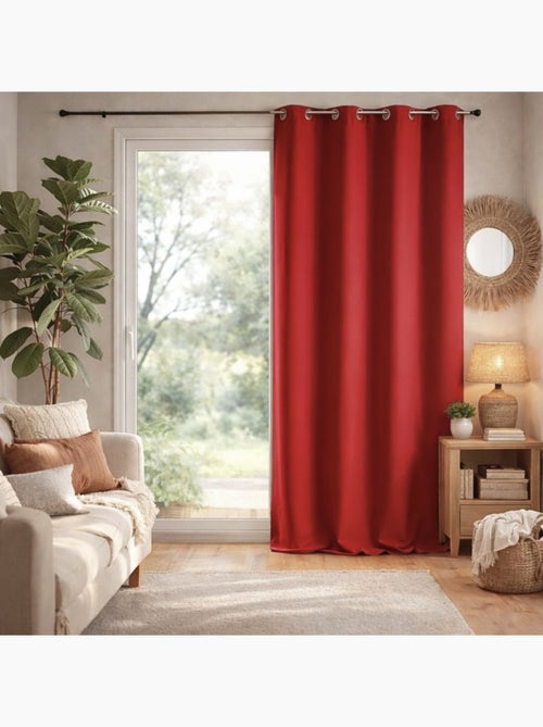 Cortina para muebles 80% blackout - Kiabi