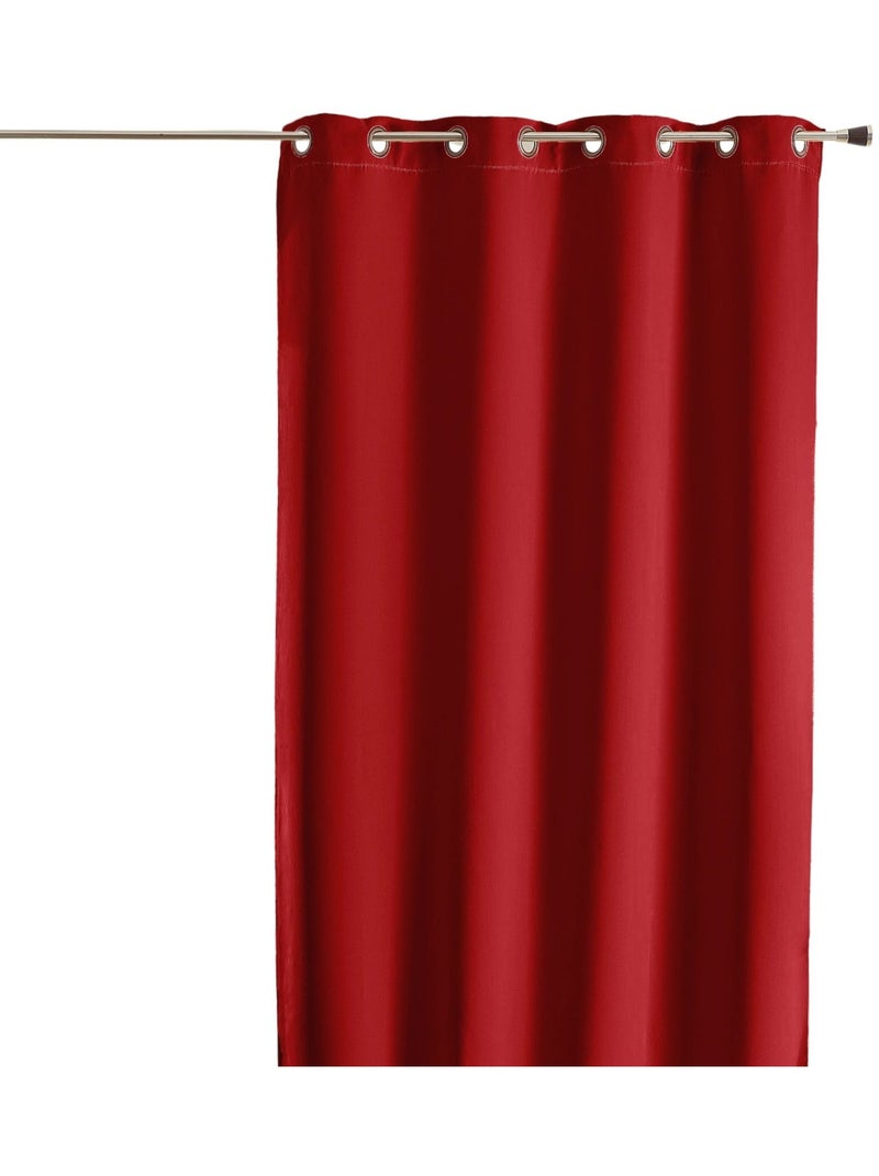 Cortina para muebles 80% blackout Rojo - Kiabi