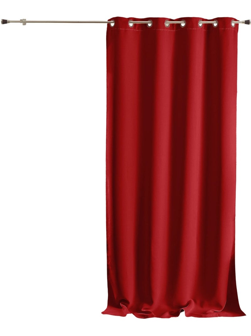 Cortina para muebles 80% blackout Rojo - Kiabi
