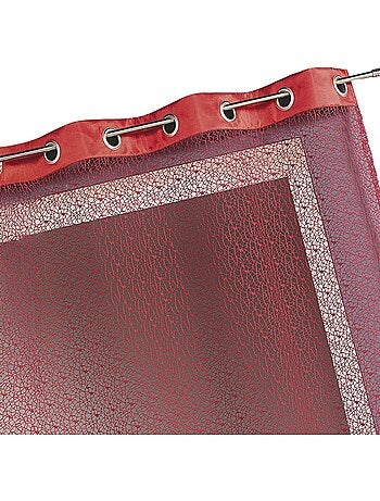 Cortina red con paramento en tafetán