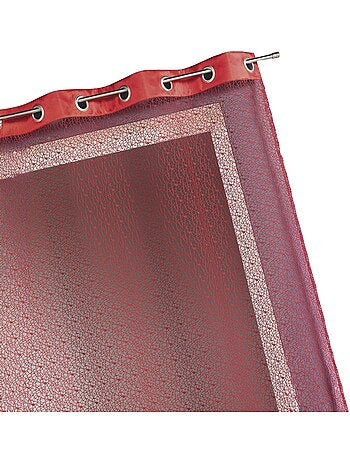 Cortina red con paramento en tafetán