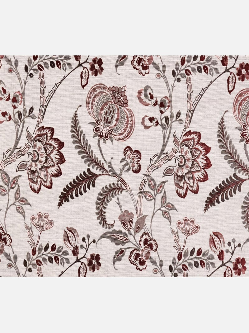 Cortina screen vintage floral Rojo - Kiabi