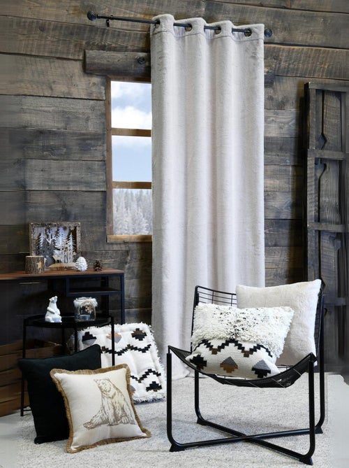 Cortina semi-opaca pelo sintético - Kiabi