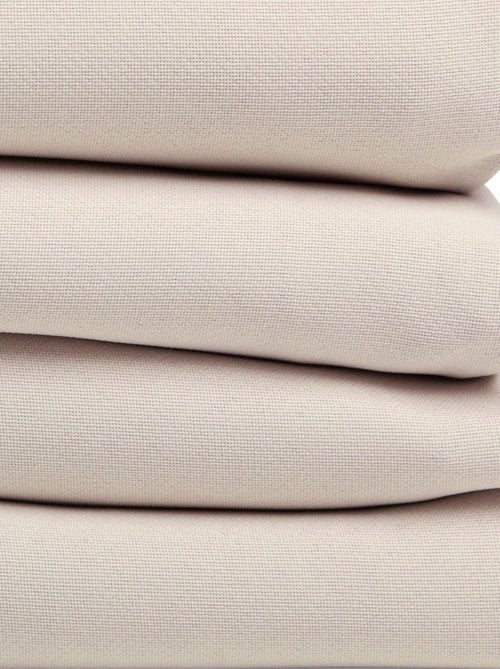 Cortina separadora de ambientes con paso de varilla y trenzado fruncido - Kiabi