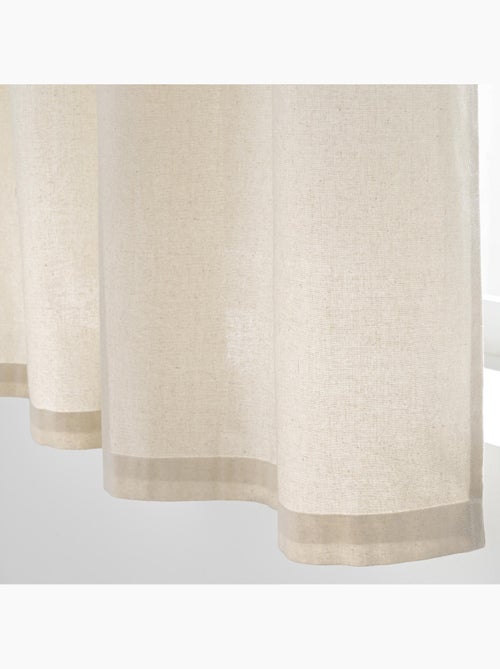 Cortina superior tejida y con flecos - Kiabi