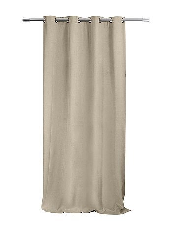 Cortina tamizado de lona lisa