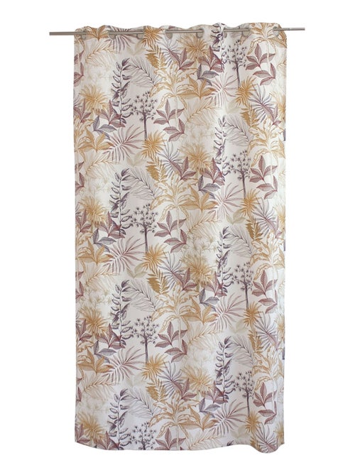 Cortina tamizadora estampado vegetal multicolor - Kiabi