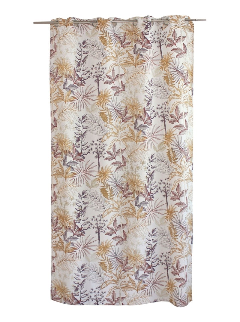 Cortina tamizadora estampado vegetal multicolor Multicolor - Kiabi