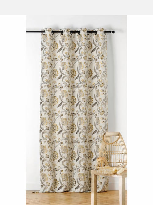 Cortina tamizante con estilo étnico - Kiabi