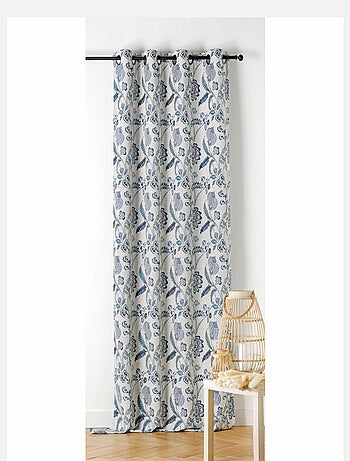 Cortina tamizante con estilo étnico