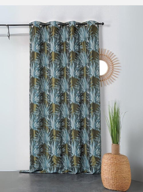 Cortina tamizante con hojas tropicales - Kiabi