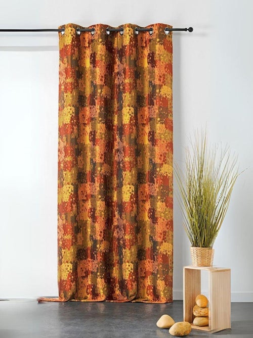 Cortina tamizante con impresiones mezcladas - Kiabi