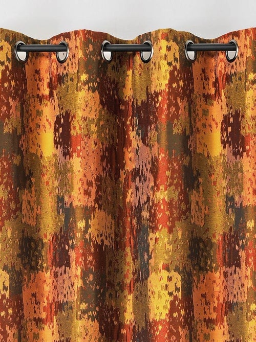 Cortina tamizante con impresiones mezcladas - Kiabi