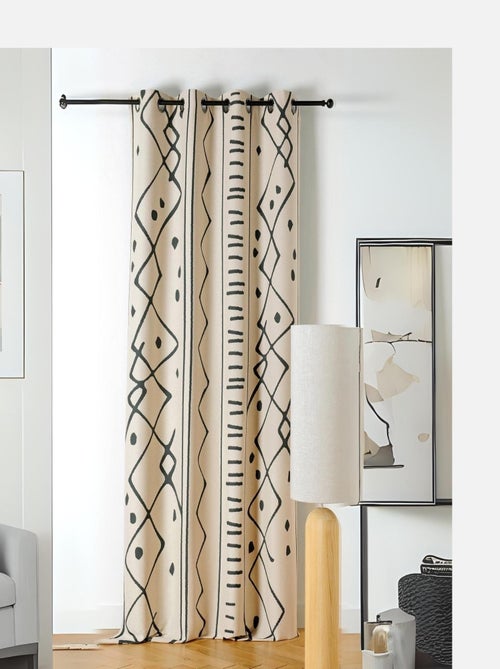 Cortina tamizante de estilo étnico - Kiabi