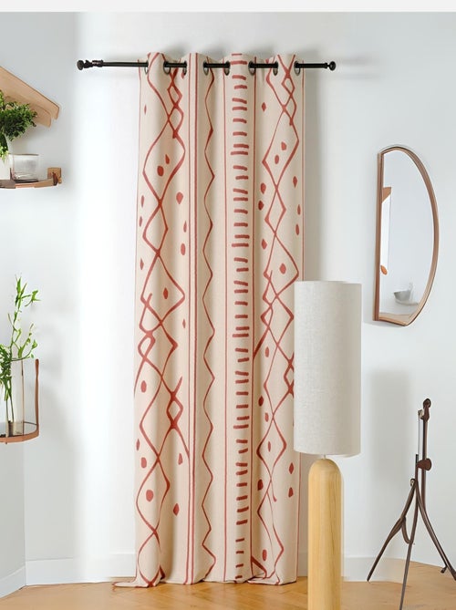 Cortina tamizante de estilo étnico - Kiabi