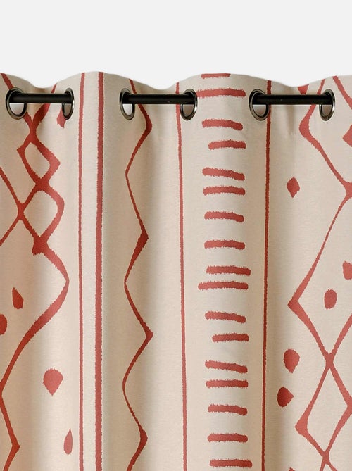 Cortina tamizante de estilo étnico - Kiabi