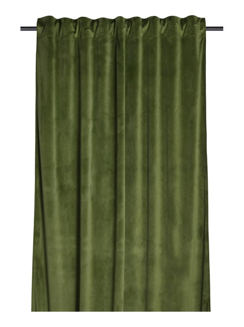 Cortina tamizante de terciopelo en poliéster - Kiabi