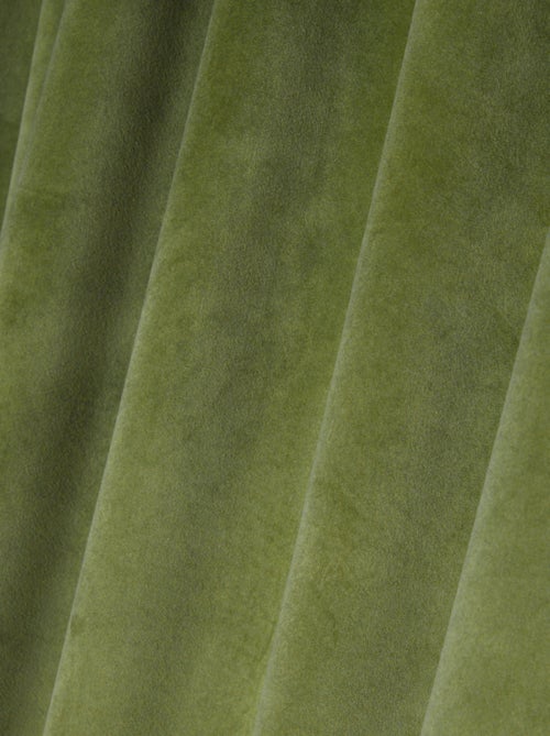 Cortina tamizante de terciopelo en poliéster - Kiabi