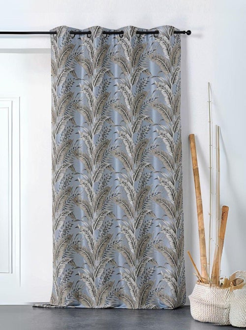 Cortina tendencia con impresiones exóticas - Kiabi