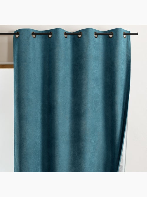 Cortina térmica 100% opaca con ojales y reflector de calor - Kiabi