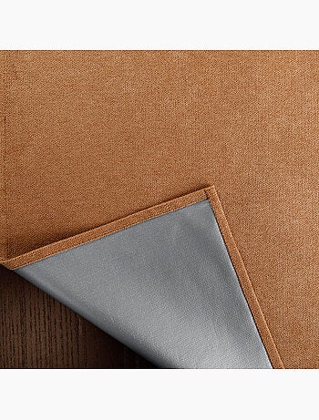 Cortina térmica 100% opaca con ojales y reflector de calor