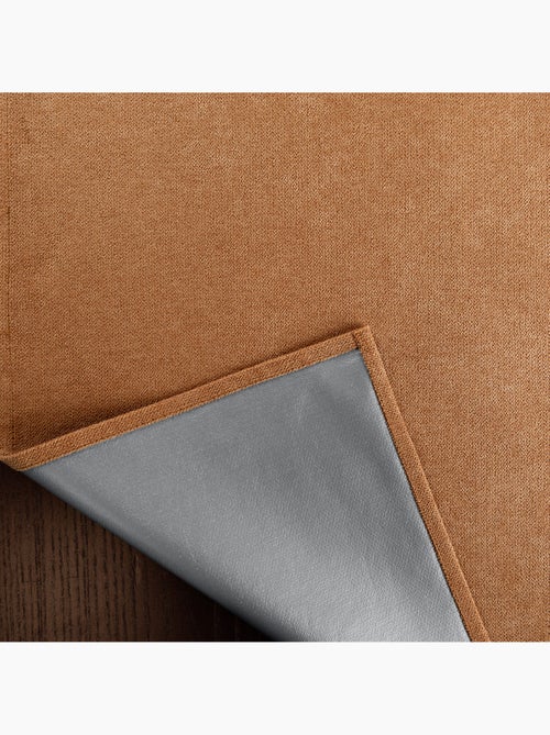 Cortina térmica 100% opaca con ojales y reflector de calor - Kiabi