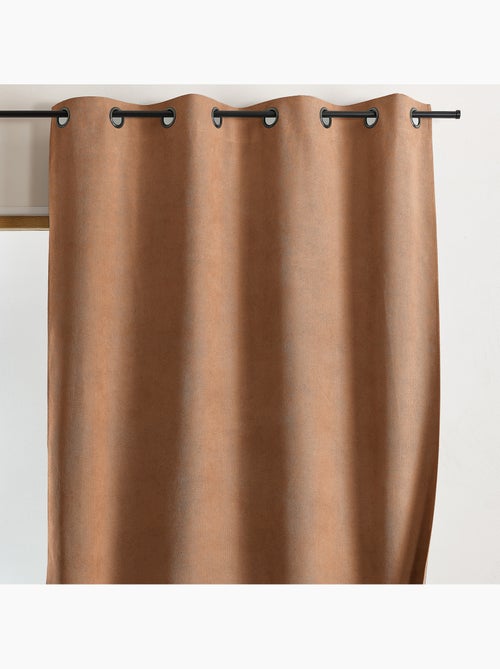 Cortina térmica 100% opaca con ojales y reflector de calor - Kiabi