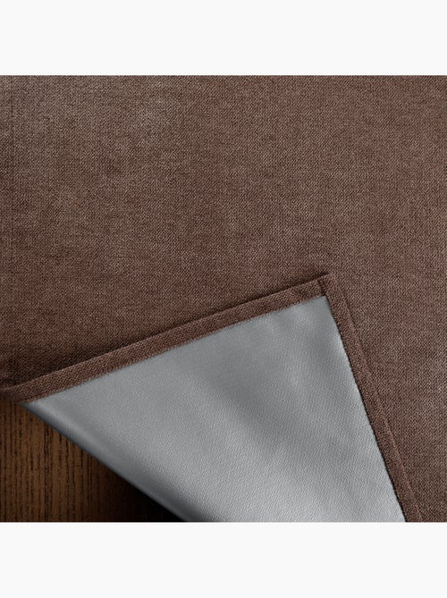 Cortina térmica 100% opaca con ojales y reflector de calor - Kiabi