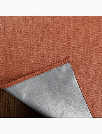 Cortina térmica 100% opaca con ojales y reflector de calor