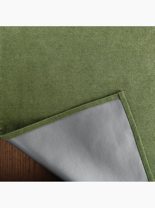 Cortina térmica 100% opaca con ojales y reflector de calor - Kiabi