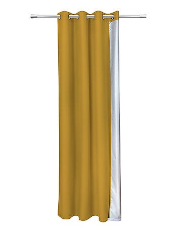 Cortina térmica con ojales y repelente al agua