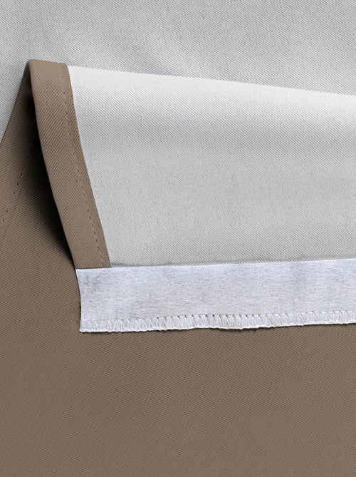 Cortina térmica con ojales y repelente al agua - Kiabi