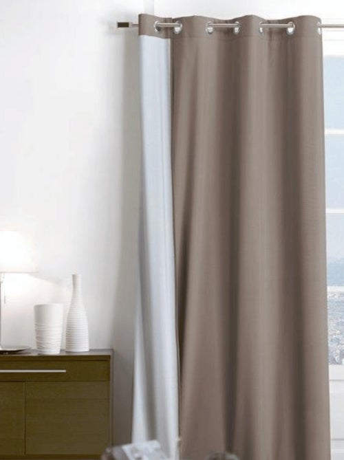 Cortina térmica con ojales y repelente al agua - Kiabi