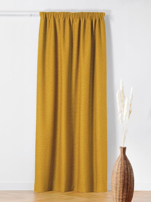 Cortina Térmica con Trenza Efecto Rizo - Kiabi