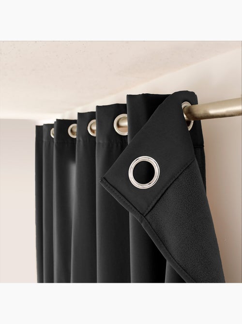 Cortina térmica de microfibra forrada - Kiabi