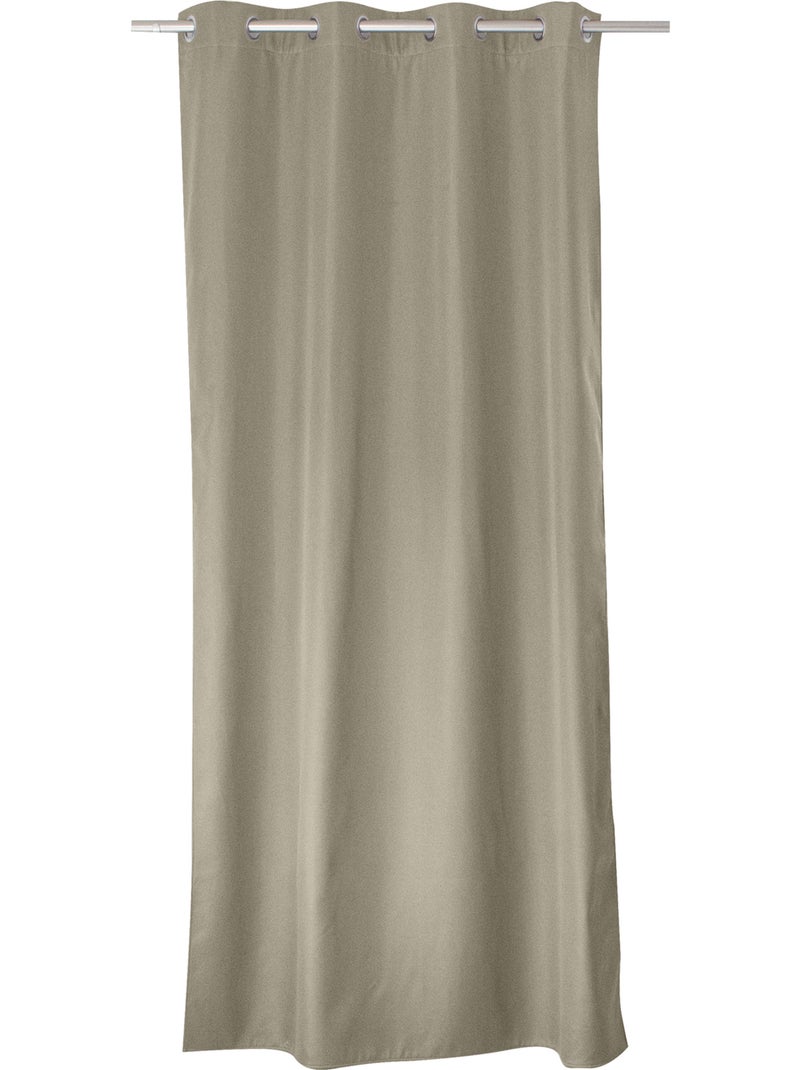 Cortina térmica de microfibra forrada Madera natural - Kiabi