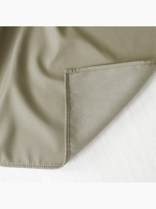 Cortina térmica de microfibra forrada - Kiabi