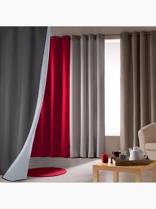 Cortina térmica de ojales lisos Icemount - Kiabi