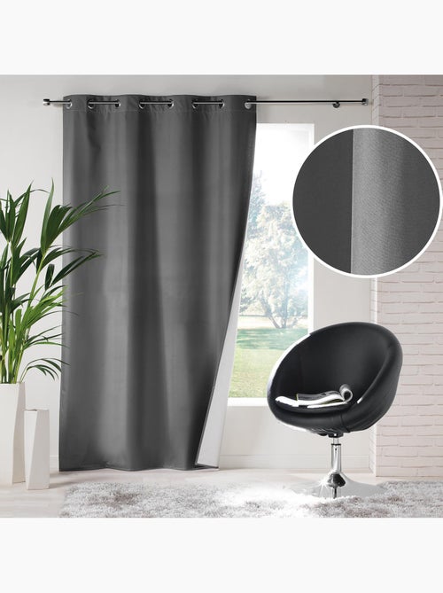 Cortina térmica de ojales lisos Icemount - Kiabi