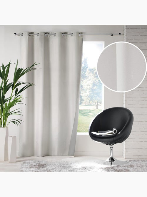 Cortina térmica de ojales lisos Icemount - Kiabi