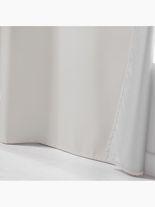 Cortina térmica de ojales lisos Icemount - Kiabi