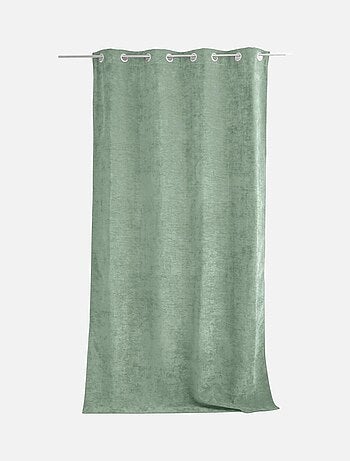 Cortina térmica de terciopelo con forro polar