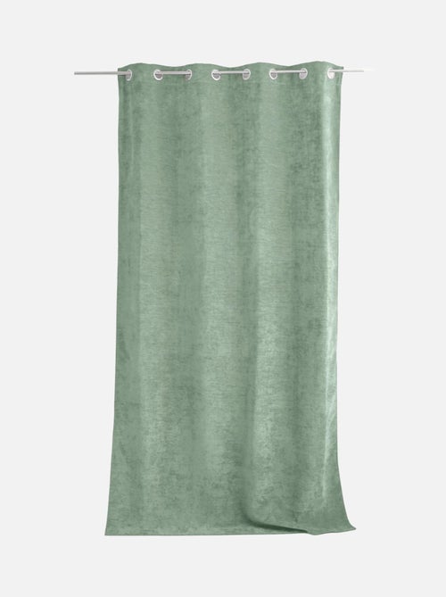 Cortina térmica de terciopelo con forro polar - Kiabi