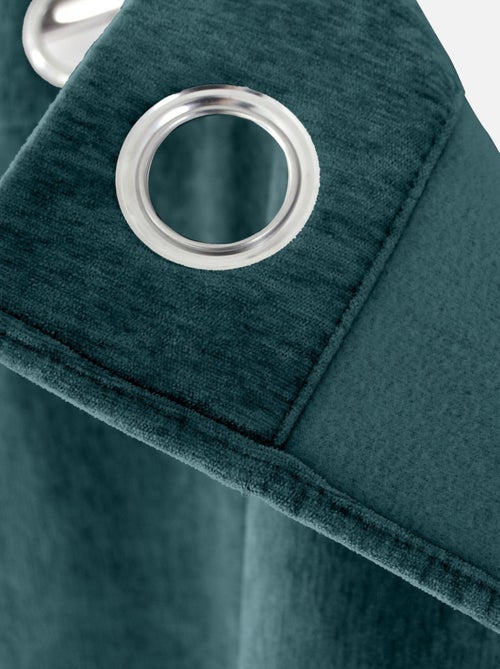 Cortina térmica de terciopelo con forro polar - Kiabi