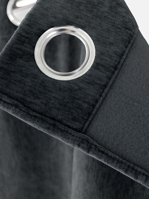 Cortina térmica de terciopelo con forro polar - Kiabi