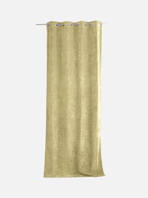 Cortina térmica de terciopelo con forro polar - Kiabi