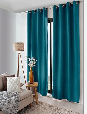 Cortina térmica forrada