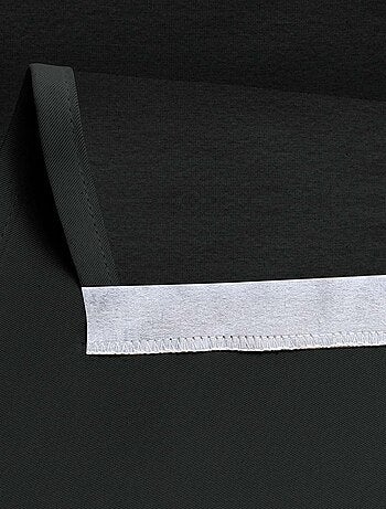 Cortina térmica forrada de franela