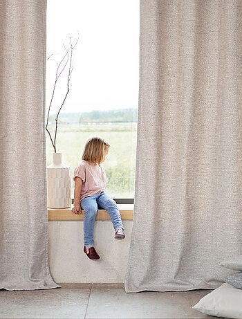 Cortina térmica semioculta