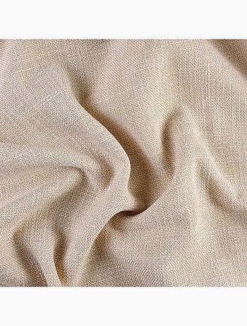 Cortina térmica y de oscurecimiento con forro polar y ojales